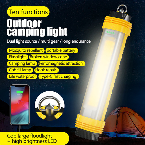 Linterna Cob Camping Light Para Reparación De Automóviles Co