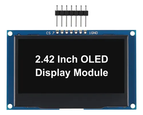 comprar Módulo Lcd 2.4 128x64 Oled Ssd1309 I2c Spi Arduino Diy