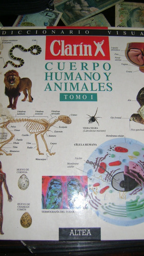 Diccionario Visual Clarin Tomo I Cuerpo Humano Y Animales