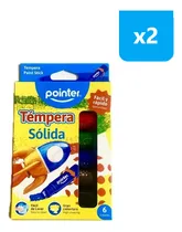 Comprar Temperas En Barra. 6 Colores Pointer 