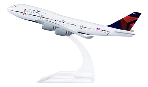 24hours Delta Boeing 747 Modelos De Avión De Aleación De