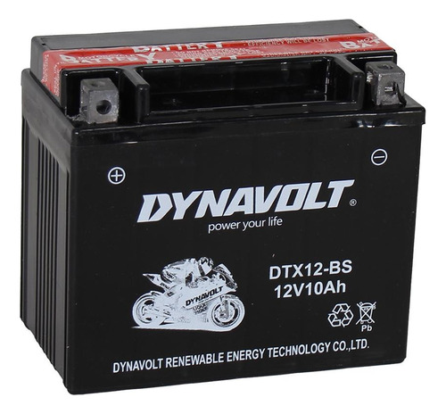Acumulador Sellado Dynavolt Dtx12-bs (ytx12-bs)