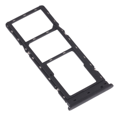 K0c Bandeja De Tarjeta Micro Sd Sim + Plateada Para Tecno