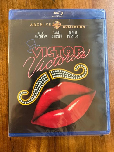 Bluray Victor y Victoria, Julie Andrews, Preston, sellado