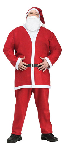 Fun Costumes Traje Papa Noel Para Hombre Talla Grande Talla