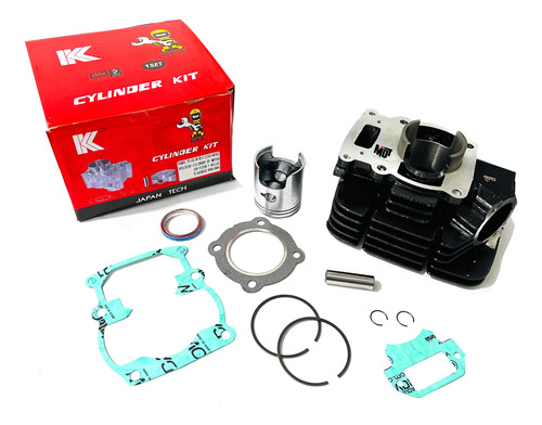 Kit Cilindro Completo Suzuki Ts125 Z / Cn / Cr - Vitrix