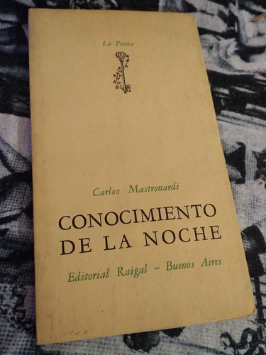 Conocimento De La Noche Carlos Mastronardi