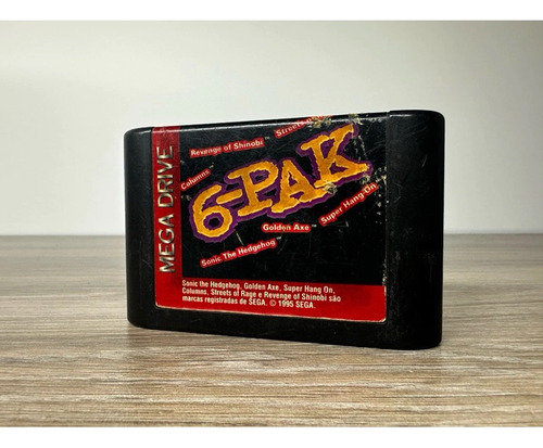 6 Pak Tectoy - Mega Drive (Usado)