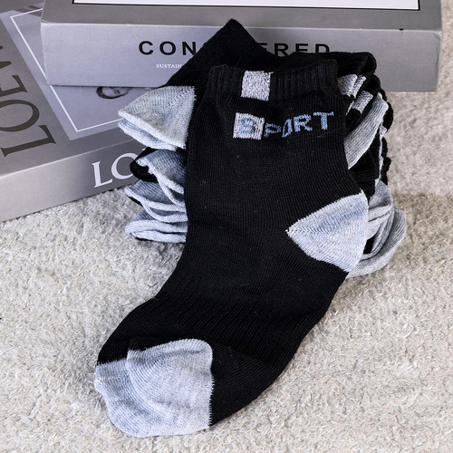 Calcetines Deportivos De Algodón Transpirable Para Hombre, 1