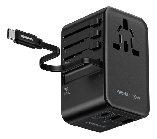 Momax Adaptador De Viaje Universal, Adaptador De Corriente I