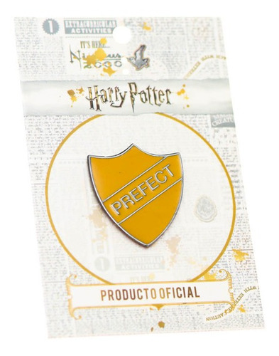 Pin Prendedor Oficial | Harry Potter - Prefect Hufflepuff