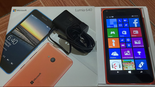 Nokia Lumia 640 Sistema Microsoft Libre De Compañia Impecable. No What. (Usado)