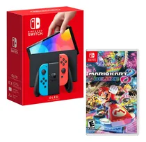 Comprar Consola Nintendo Switch Modelo Oled Neon + Mario Kart 8