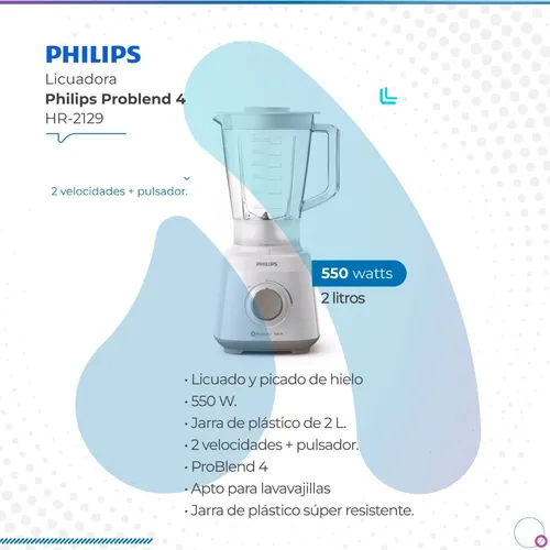 Licuadora philips online 2129