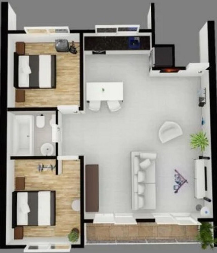 Imagen 15 de 28 de Departamento 3 Ambientes Ramos Mejia A Estrenar