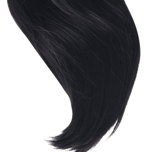 Peluca De Muñeca Negra, Negra, 1/3, Articulada En Forma De B