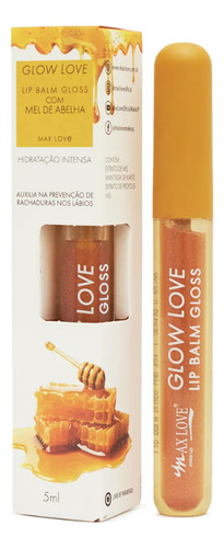 Lip Balm Gloss Sabor Mel Sabores Glow Love Max Love