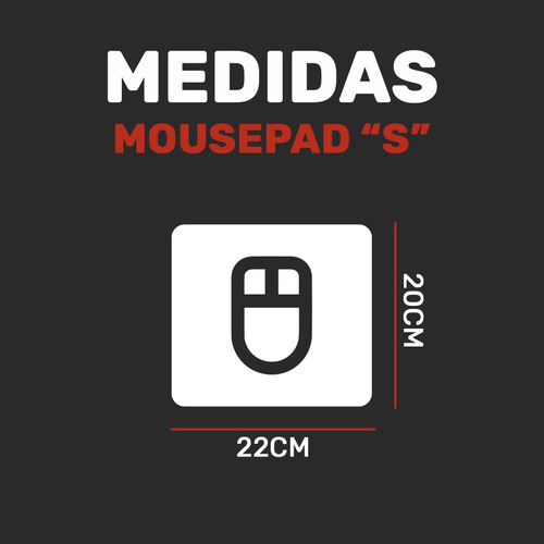 Imagen 2 de 7 de Mousepad S (22x20cm) Pawpad Cod:006 - Panterita
