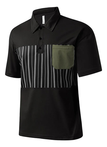 Camisa De Golf Casual Deportiva De Manga Corta Para Hombre,