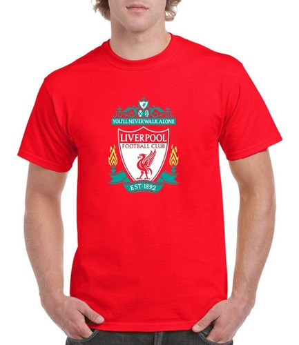 Playera Liverpool Logo Champions