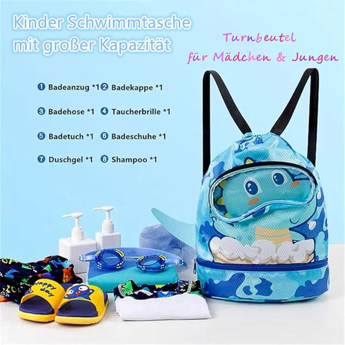Bolsa De Natación Para Niños Playa Impermeable A