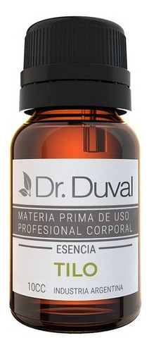  Esencias Para Cremas X10ml  Dr.duval X1 Unidad Tilo