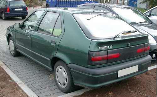 Vidrio De Puerta Trasera Renault 19