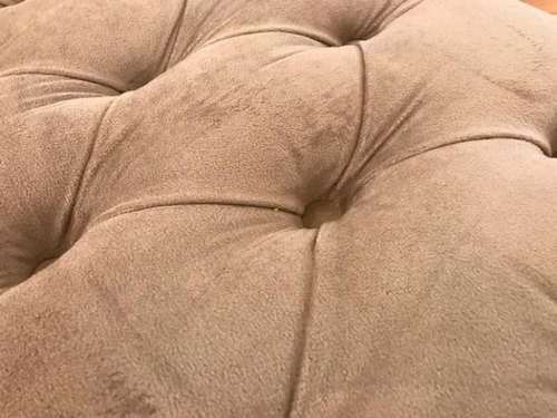 Pie De Cama/ Butacón Con Capitone 120