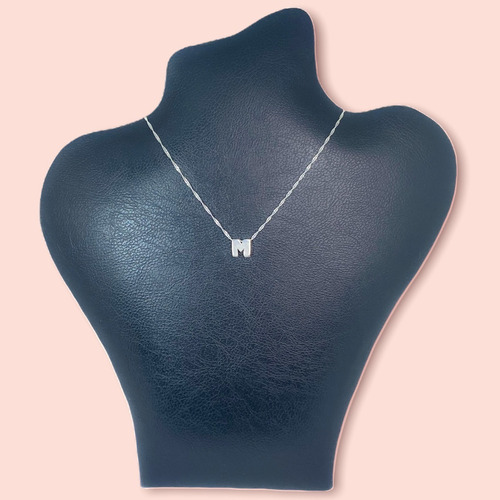 Cadena Con Dije De Letra Inicial Plata 925 (zd001)