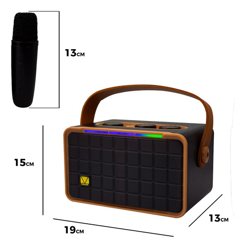 Bocina Bluetooth Con Microfono Fm/am