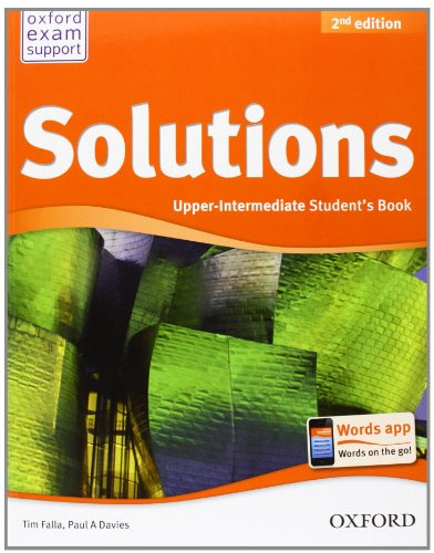 Libro Solutions Upper-intermediate Sb - 2nd Ed