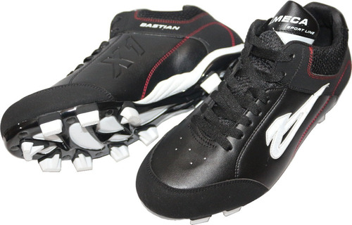 Zapatos De Beisbol Olmeca Bastian X1 Junior Negro