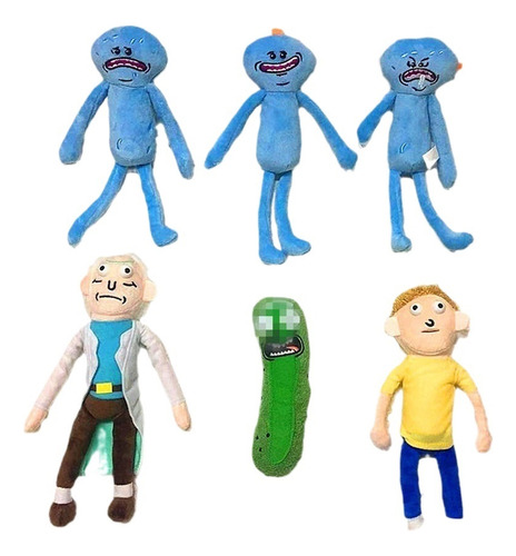 Muñeco De Dibujos Animados De Peluche Rick And Morty Pickle