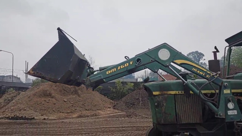 Martin Om 260f Pala Cargadora Implemento Tractor