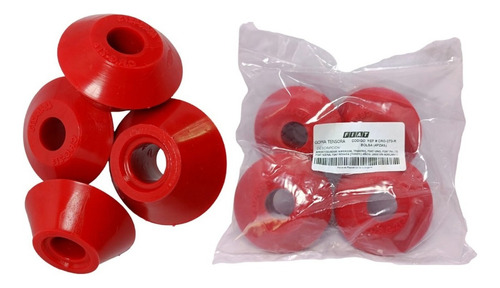 Kit Gomas O Bujes Tensores De Amortguador Trasero Fiat Palio