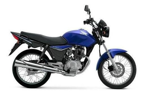Imagen 2 de 5 de Guardabarro Delantero Azul Cg150 Titan Original Honda P1