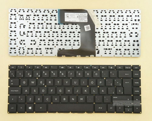 Teclado Hp 14-ac111la 14-ac112la 14-ac115 Negro Español