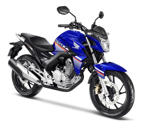 Imagem 1 de 8 de Honda Cb 250f Twister Cbs 2022 - Azul