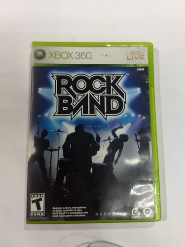 Rockband Xbox 360 **solo Juego 