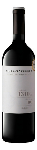 Vino Colección 1310mts Block A6 Malbec Finca Ferrer 750ml