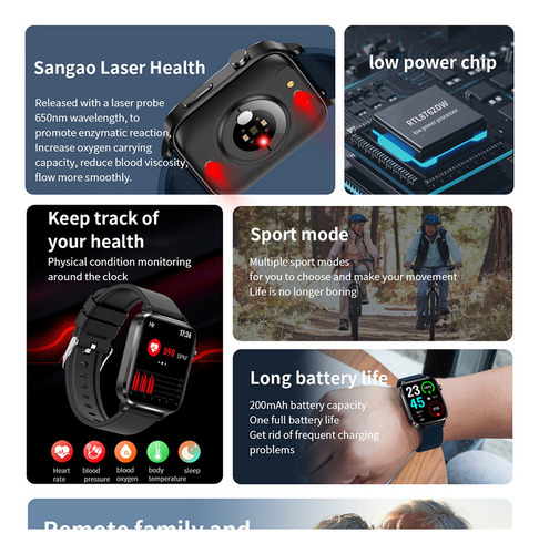 Relojes Inteligentes Life Watch Signos Vitales Cv Directo