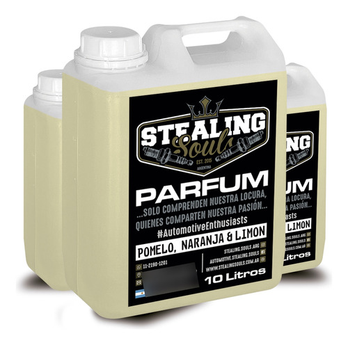 Stealing Souls | Perfume / Aroma Auto | Citrico | 10 Litros