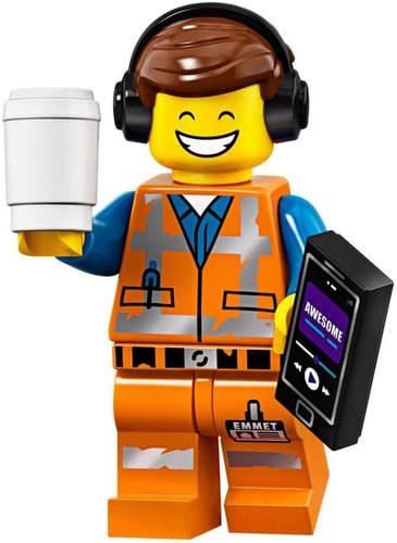 Lego Minifigura 1 Emmet Remix Fabuloso Lego Movie 2 71023 
