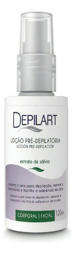 Creme depilatório Depilart Pré-Depilatória corporal 120 ml 120 g