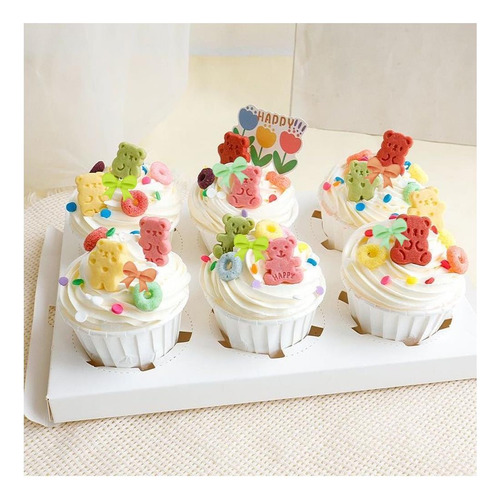 4 minimoldes para fondant en forma de arco, moldes De Fondant