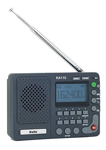 Radio Compacta Digital Am/fm Y Reproductor Mp3 Color Gris