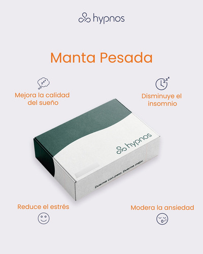 Manta Pesada + Cobertor | 3 Kg | Kids - Niño | Hypnos