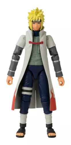 Minato Quarto Hokage Boneco Naruto Shippuden Articulado em