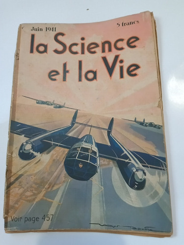 Revista La Science Et La Vie 1941 França Ocupada Nazista