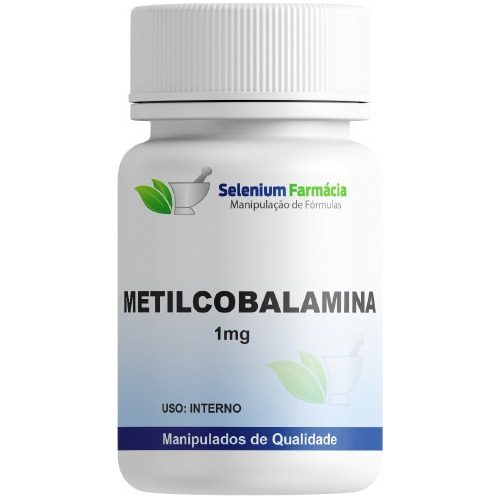 Metilcobalamina 1mg 60 Cápsulas Pronta Entrega